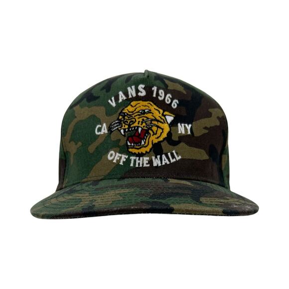 Vans Mueller Camouflage Snapback Hat - Picture 1 of 10
